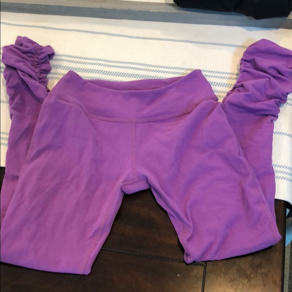 Purple beyond yoga capris